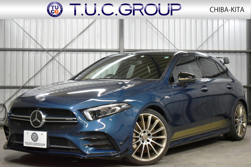 AMG Aクラス A35 AMG 4M ｴﾃﾞｨｼｮﾝ1 限定600台 ﾚｰﾀﾞｰｾｰﾌﾃｨP MEｺﾈｸﾄ 7速AT 燃費12.2km ﾋｰﾀｰ付専用ｼｰﾄ ﾃﾞｨｽﾄﾛ BSM Lｷｰﾌﾟ 専用AMGｴｱﾛ19AW ｷｰﾚｽGO PTS  地ﾃﾞｼﾞﾅﾋﾞ 360ｶﾒﾗ 2年保証