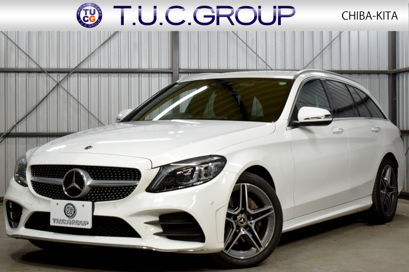 メルセデスベンツ Cクラス C200ﾜｺﾞﾝ AVG AMGﾗｲﾝ ﾚｰﾀﾞｰSP 後期型 ﾃﾞｨｽﾄﾛ Lﾁｪﾝｼﾞ 誤発進 ﾋｰﾀｰ黒革 AMGｴｱﾛ18AW ｷｰﾚｽGo PTS 電動Rｹﾞｰﾄ 地ﾃﾞｼﾞBｶﾒﾗ 2年保証