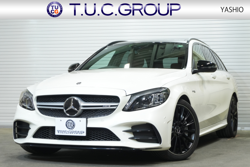 AMG Cクラス C43 4MATIC ﾜｺﾞﾝ ﾚｰﾀﾞｰSP　 後期 赤革 ｼｰﾄﾋｰﾀｰ ﾊﾟﾉﾗﾏSR 純正ﾅﾋﾞ ﾌﾙｾｸﾞTV CarPlay HUD Burmester Bｶﾒﾗ ﾏﾙﾁﾋﾞｰﾑLED 自動ﾄﾗﾝｸ&ﾊﾝｽﾞﾌﾘｰ 19ｲﾝﾁAW　2年保証