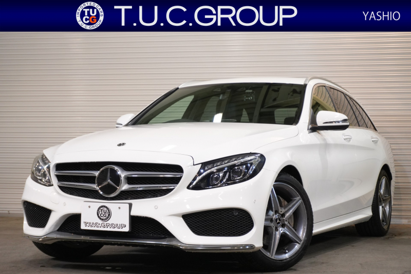 メルセデスベンツ Cクラス C200ﾜｺﾞﾝ ｽﾎﾟｰﾂ ﾚｰﾀﾞｰｾｰﾌﾃｨPKG　黒革 ｼｰﾄﾋｰﾀｰ HDDﾅﾋﾞ 純正ﾅﾋﾞ ﾌﾙｾｸﾞTV BT Bｶﾒﾗ LEDﾍｯﾄﾞ 自動Rｹﾞｰﾄ AMGｴｱﾛ&18ｲﾝﾁAW　2年保証付