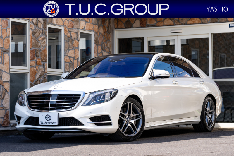 メルセデスベンツ Sクラス S550ﾛﾝｸﾞ AMGﾗｲﾝ ｼｮｰﾌｧｰ&ﾚｰﾀﾞｰｾｰﾌﾃｨPKG　中期 黒革 ｼｰﾄﾋｰﾀｰ&ｸｰﾗｰ ﾊﾟﾉﾗﾏSR 純正ﾅﾋﾞ ﾌﾙｾｸﾞTV ﾘｱｴﾝﾀｰ 360ｶﾒﾗ Burmester 自動ﾄﾗﾝｸ&ﾊﾝｽﾞﾌﾘｰA LEDﾗｲﾄ AMGｴｱﾛ&19ｲﾝﾁAW　2年保証