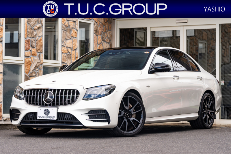 AMG Eクラス E53 4MATIC+ ｴｸｽｸﾙｰｼﾌﾞ ﾚｰﾀﾞｰｾｰﾌﾃｨPKG　Pｽﾀ 黒革 ﾊﾟﾉﾗﾏSR 純正ﾅﾋﾞ ﾌﾙｾｸﾞ ﾏｯｻｰｼﾞ ﾀﾞｲﾅﾐｯｸｼｰﾄ ﾋｰﾀｰ&ｸｰﾗｰ 360ｶﾒﾗ ﾍｯﾄﾞｱｯﾌﾟD ﾌﾞﾙﾒｽﾀｰ 自動ﾄﾗﾝｸ ﾌｯﾄｵｰﾌﾟﾅｰ LEDﾗｲﾄ ACC BSM LCW　2年保証