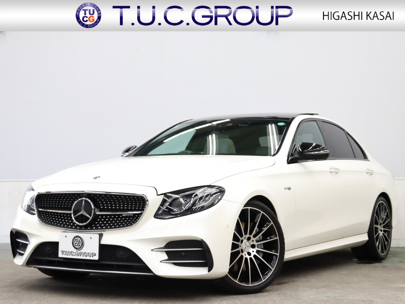 AMG Eクラス E43 4MATIC ｴｸｽｸﾙｰｼﾌﾞPKG ﾚｰﾀﾞｰSP　ﾍﾞｰｼﾞｭ革 ﾍﾞﾝﾁﾚｰﾀｰ＆ﾋｰﾀｰ ﾏｯｻｰｼﾞ機能 ﾀﾞｲﾅﾐｯｸｼｰﾄ ﾊﾟﾉﾗﾏSR 純正ﾅﾋﾞTV ﾌﾞﾙﾒｽﾀｰS 360ｶﾒﾗ ﾍｯﾄﾞｱｯﾌﾟD AMGｴｸﾞｿﾞｰｽﾄ AMGｴｱﾛ&AMG20ｲﾝﾁAW　2年保証