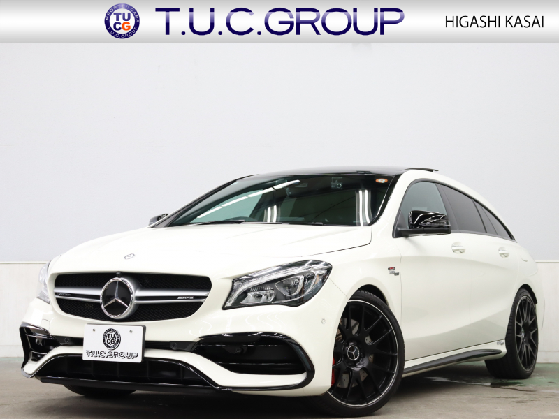 AMG CLAクラス CLA45ｼｭｰﾃｨﾝｸﾞﾌﾞﾚｰｸ 4MATIC ｱﾄﾞﾊﾞﾝｽﾄﾞ&ﾚｰﾀﾞｰSP　後期 Pｽﾀ ECO AMGﾊﾟﾌｫｰﾏﾝｽｼｰﾄ ﾊﾟﾌｫｰﾏﾝｽEX 黒革 ﾊﾟﾉﾗﾏSR ｼｰﾄﾋｰﾀｰ HDDﾅﾋﾞTV Harman/kardon BTｵｰﾃﾞｨｵ Carplay Bｶﾒﾗ LEDﾍｯﾄﾞﾗｲﾄ ﾏﾙﾁｶﾗｰｱﾝﾋﾞｴﾝﾄ AMGｴｱﾛ 社外19AW　2年保証
