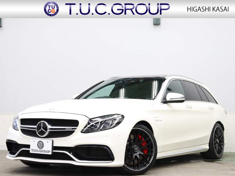 AMG Cクラス C63S ﾜｺﾞﾝ ﾚｰﾀﾞｰSP　Pｽﾀ 510ps 黒革 ｼｰﾄﾋｰﾀｰ ﾊﾟﾉﾗﾏSR ﾅﾋﾞTV BTｵｰﾃﾞｨｵ Bｶﾒﾗ LEDﾍｯﾄﾞﾗｲﾄ ﾍｯﾄﾞｱｯﾌﾟD ﾌﾞﾙﾒｽﾀｰS 自動Rｹﾞｰﾄ&ﾊﾝｽﾞﾌﾘｰA AMGｴｱﾛ&19AW　2年保証