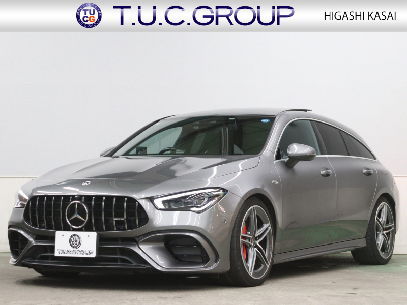AMG CLAクラス CLA45Sｼｭｰﾃｨﾝｸﾞﾌﾞﾚｰｸ 4MATIC+ AMGｱﾄﾞﾊﾞﾝｽﾄﾞ&ﾊﾟﾌｫｰﾏﾝｽﾊﾟｯｹｰｼﾞ　1ｵｰﾅｰ ﾊﾟﾌｫｰﾏﾝｽｼｰﾄ 赤/黒革 ﾍﾞﾝﾁﾚｰﾀｰ ﾊﾟﾉﾗﾏｻﾝﾙｰﾌ MBUXﾅﾋﾞ 360ｶﾒﾗ ﾍｯﾄﾞｱｯﾌﾟﾃﾞｨｽﾌﾟﾚｲ AMGｴｱﾛ&19ｲﾝﾁAW　2年保証
