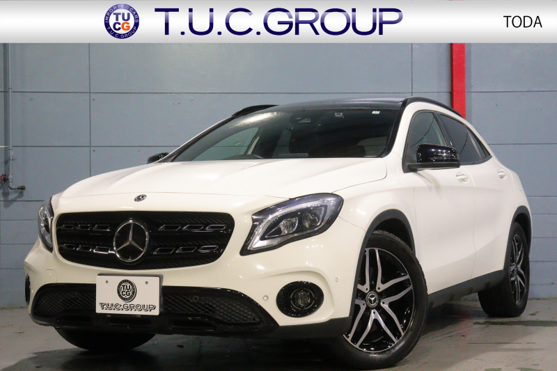 メルセデスベンツ GLA GLA250 4MATIC ﾚｰﾀﾞｰSP　受注生産ﾓﾃﾞﾙ 後期 黒革 ﾊﾟﾉﾗﾏｻﾝﾙｰﾌ 8ｲﾝﾁﾜｲﾄﾞﾅﾋﾞ CarPlay ｷｰﾚｽｺﾞｰ LEDﾍｯﾄﾞﾗｲﾄ ACC ｼｰﾄﾋｰﾀｰ ﾗﾝﾊﾞｰｻﾎﾟｰﾄ ﾒﾓﾘｰﾊﾟﾜｰｼｰﾄ ﾊﾞｯｸｶﾒﾗ 専用18ｲﾝﾁ5ﾂｲﾝｽﾎﾟｰｸｱﾙﾐﾎｲｰﾙ 　2年保証