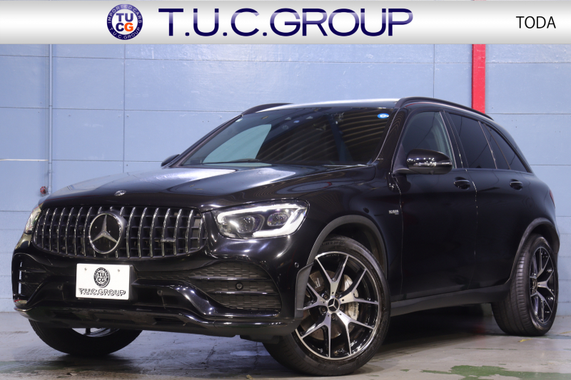 AMG GLC GLC43 4MATIC ﾚｻﾞｰｴｸｽｸﾙｰｼﾌﾞﾊﾟｯｹｰｼﾞ　黒革 ﾍﾞﾝﾁﾚｰﾀｰ ﾊﾟﾉﾗﾏｻﾝﾙｰﾌ MBUXﾅﾋﾞTV ﾌﾞﾙﾒｽﾀｰｻｳﾝﾄﾞ 360ｶﾒﾗ ﾍｯﾄﾞｱｯﾌﾟﾃﾞｨｽﾌﾟﾚｲ AMGｴｱﾛ&20ｲﾝﾁAW　2年保証