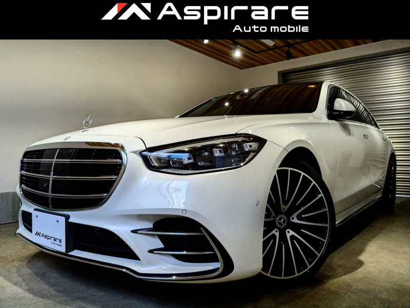 メルセデスベンツ Sクラス S500 4M AMGライン レザーエクスクルーシブPKG　ARヘッドアップディスプレイ　3Dコックピット　オプション21インチAW　ベーシックPKG　パノラマサンルーフ　Burmesterサウンド