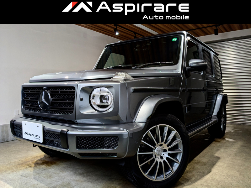 メルセデスベンツ Gクラス G350d AMGライン ラグジュアリーパッケージ　アダプティブダンピング　Burmesterサウンド　サンルーフ　ブラックレザー　前後シートヒーター　1オーナー