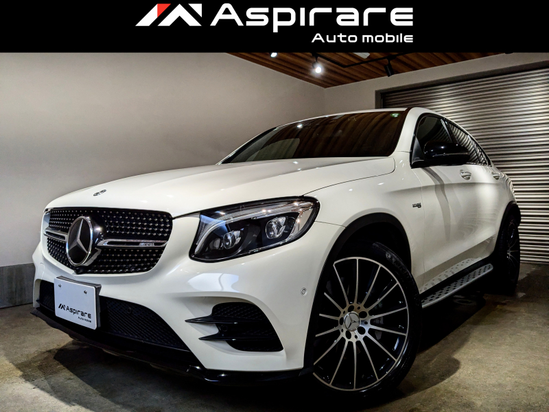 メルセデスベンツ GLCクーペ GLC43クーペ　4マチック　レザーエクスクルーシブ　レッド×ブラックレザーシート　サンルーフ　Burmesterサウンド　前後シートヒーター　ナビTV　全方位カメラ