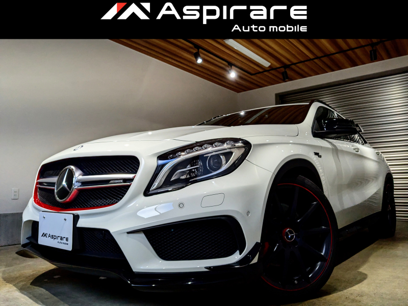 AMG GLA GLA45 AMG 4マチック エディション1　特別限定車　AMG20インチアルミホイル　ED1専用インテリア　パフォーマンスシート　パフォーマンスステアリング　レーダーセーフティーPKG