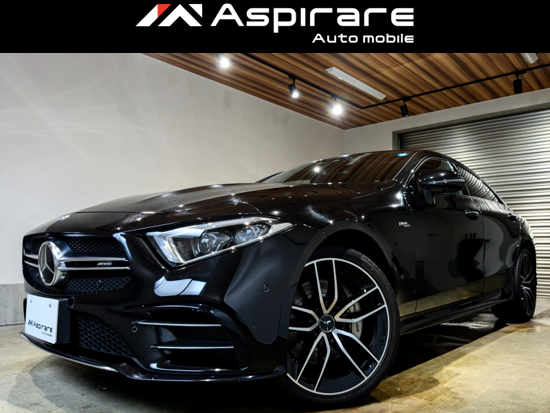 AMG CLSクラス CLS53 4マチック プラス ISG　AMGパワードームボンネット　サンルーフ　レッドレザーシート　シートベンチレーション　全席シートヒーター　Burmesterサウンド　ナビTV　全方位カメラ　CarPlay対応