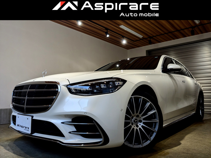 メルセデスベンツ Sクラス S500 4マチック AMGライン レザーエクスクルーシブ　ベーシックPKG　リラクゼーションシート　フルアンビエントライト　3Dコックピット　パノラマサンルーフ　Burmesterサウンド　エナチャイジングパッケージ