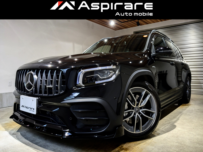 AMG GLB GLB35 4M AMGパフォーマンスPKG　アドバンスドPKG　マクストンデザインエアロ　ブラックアウトデザイン　シートベンチレーション