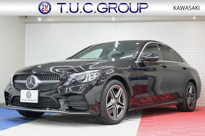 メルセデスベンツ Cクラス C200 ﾛｰﾚｳｽED ｽﾎﾟｰﾂ+&ﾚｰﾀﾞｰｾｰﾌﾃｨP　後期 ACC Pｽﾀ ECO LKA 黒革 ﾍﾞﾝﾁﾚｰﾀｰ 純正HDDﾅﾋﾞTV Bｶﾒﾗ CarPlay AMGｴｱﾛ&AMG18ｲﾝﾁAW LEDﾗｲﾄ　2年保証付