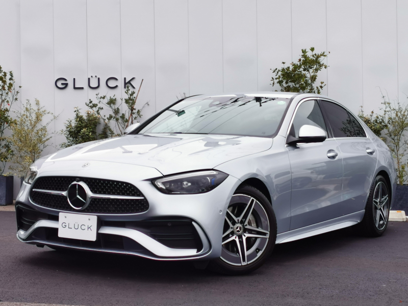 メルセデスベンツ Cクラス C200 アバンギャルドAMGライン　1オーナー ベーシックPkg RSP HUD ARナビ デジタルライト ハイビームアシストプラス AMGエクステリア・インテリア ステアリングアシスト レーンキーピング スポーツサス ダイナミックセレクト フロントメモリーシート 禁煙