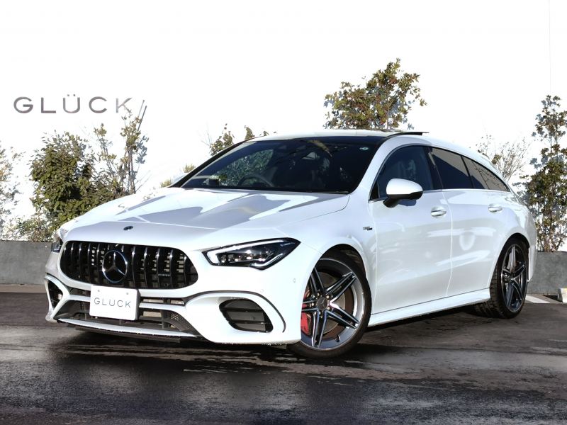 AMG CLAクラス CLA45S 4マチックプラスSブレーク  パフォーマンス&アドバンスドPkg パノラマSR シートヒーター シートベンチレーション 360°カメラ RSP LED HUD パフォーマンスサウンド パフォーマンスシート レーンチェンジアシス ステアリングアシスト 19インチAW