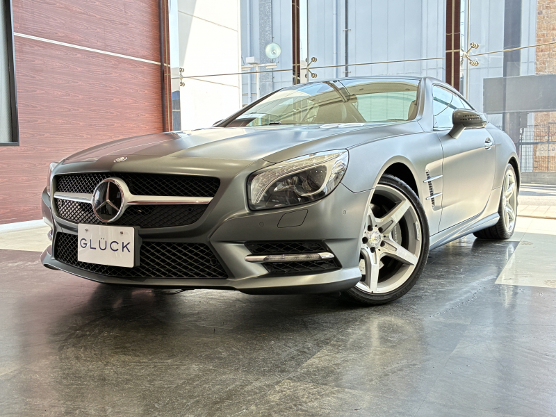 メルセデスベンツ SLクラス SL350 BLUE-EFFICIENCY AMGスポーツPKG　レーダーセーフティーPKG AMGスタイリングPKG パノラミックバリオルーフ マジックスカイコントロール シートヒーター