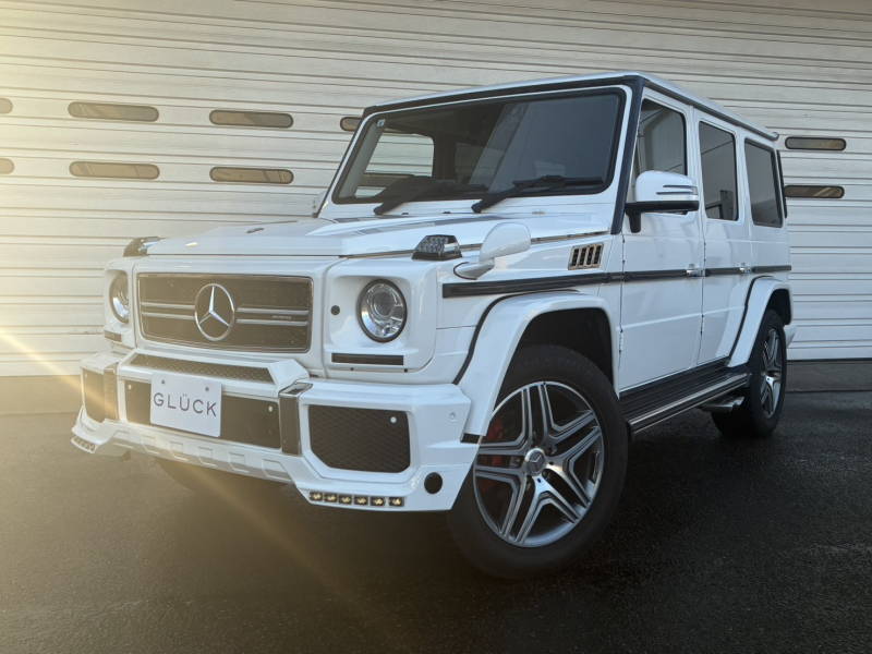 メルセデスベンツ Gクラス 350 ブルーテック／ラグジュアリーパッケージ　スライディングルーフ　本革シート　シートヒーター　7サラウンドシステム（ハーマンカードン製）