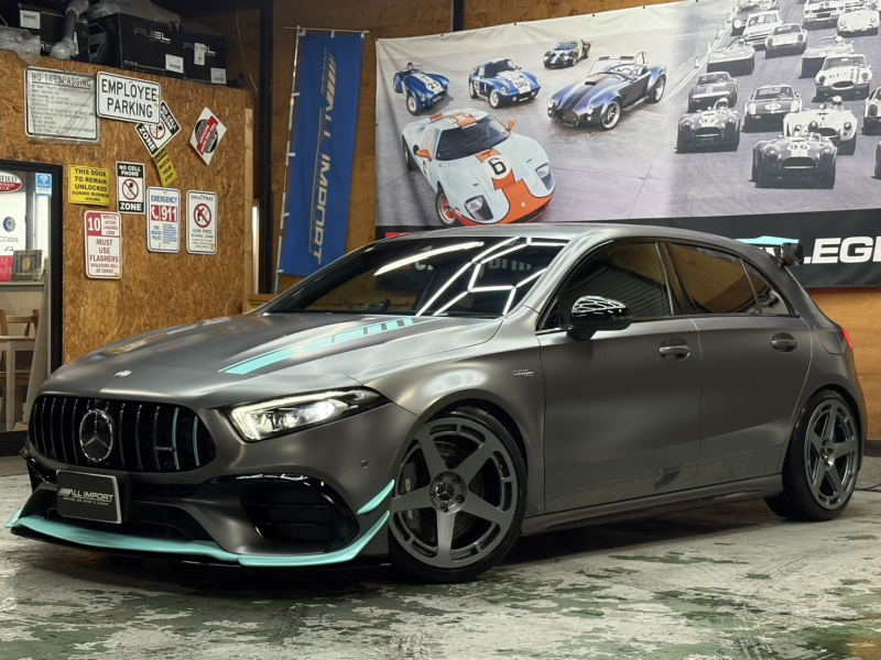 AMG Aクラス A45S　4マチックプラス　エディション1　鍛造AW　アクラポフルエキ　デジテックECU　改造費400万円