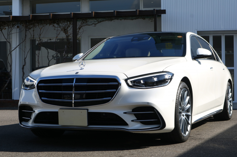 メルセデスベンツ Sクラス S400d　4マチックロング　AMGライン　正規ディ－ラ－車