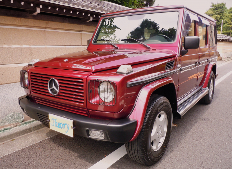 メルセデスベンツ Gクラス G320LD車希少色ルビーレッド前期オリジナル低走行職人仕上げ